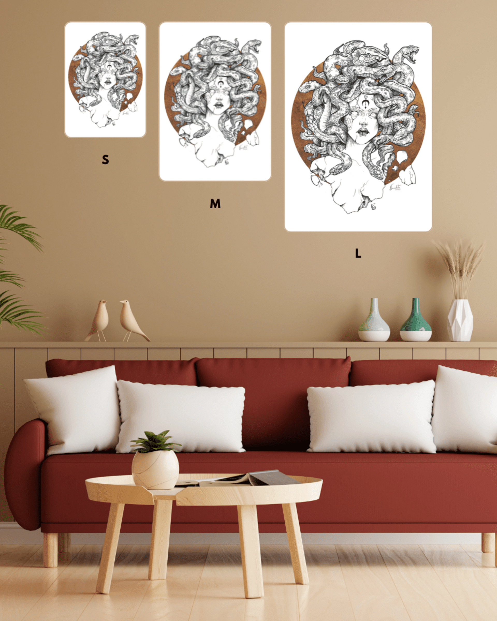 Medusa broken statue - 2